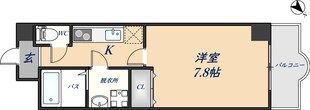 ルミエール八尾駅前の物件間取画像